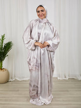 Printed satin