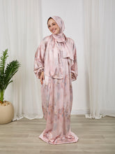 Printed satin