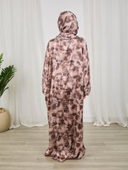 Printed satin