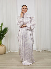 Printed satin