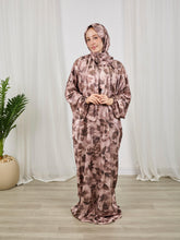 Printed satin
