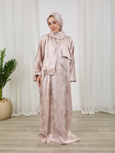 Printed satin