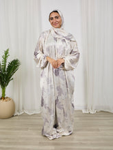 Printed satin