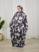 Printed satin