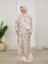 Printed satin
