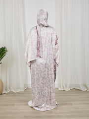 Printed satin