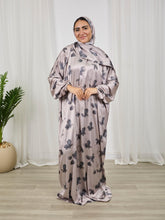 Printed satin