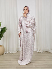 Printed satin