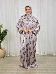 Printed satin